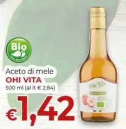 Supermercati Nonna Isa Aceto di mele OHI VITA offerta