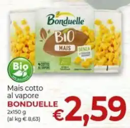 Supermercati Nonna Isa Mais cotto al vapore Bonduelle offerta