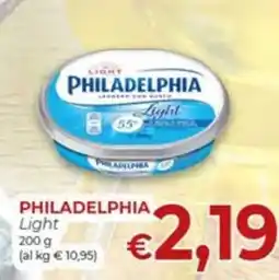 Supermercati Nonna Isa Philadelphia Light offerta