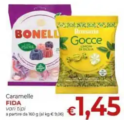 Supermercati Nonna Isa Caramelle FIDA offerta