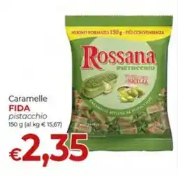 Supermercati Nonna Isa Caramelle FIDA pistacchio Rossana offerta