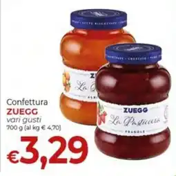 Supermercati Nonna Isa Confettura ZUEGG offerta