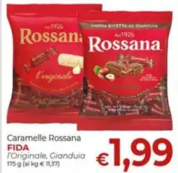 Supermercati Nonna Isa Caramelle Rossana l'Originale, Gianduia offerta