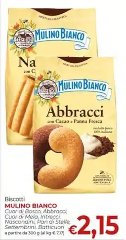 Supermercati Nonna Isa Biscotti MULINO BIANCO Abbracci offerta