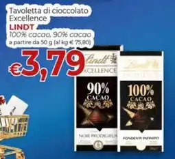 Supermercati Nonna Isa Tavoletta di cioccolato Excellence Lindt offerta