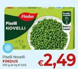 Supermercati Nonna Isa Piselli Novelli Findus offerta