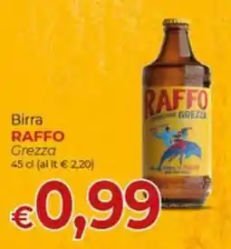 Supermercati Nonna Isa Birra RAFFO Grezza offerta