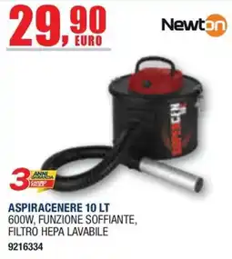 Bricofer Aspiracenere Newton 10 LT offerta