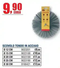 Bricofer Scovolo tondo in acciaio offerta