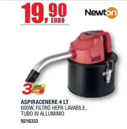 Bricofer Aspiracenere Newton 4 lt offerta