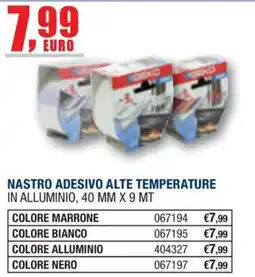 Bricofer Nastro adesivo alte temperature offerta