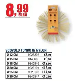 Bricofer Scovolo tondo in nylon offerta