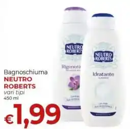 Supermercati Nonna Isa Bagnoschiuma Neutro Roberts offerta