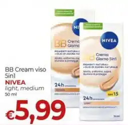 Supermercati Nonna Isa BB Cream viso 5in1 NIVEA offerta