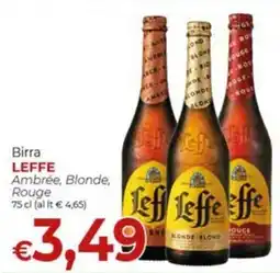 Supermercati Nonna Isa Birra LEFFE Ambree, Blonde, Rouge offerta