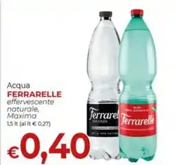 Supermercati Nonna Isa Acqua Ferrarelle effervescente naturale offerta