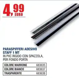 Bricofer Paraspiifferi adesivo staff offerta