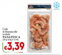D'Italy Code di Mazzancolle scottate PANAPESCA offerta