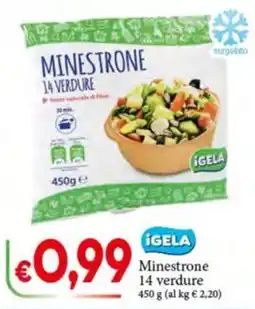 D'Italy Minestrone 14 verdure igela offerta