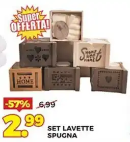 Ni Hao Market Set lavette spugna offerta