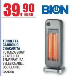 Bricofer Torretta carbonio Chacarita Bion offerta