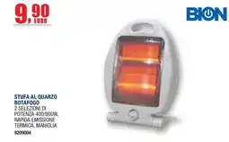 Bricofer Stufa al quarzo Bion offerta