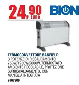 Bricofer Termoconvettore Banfield offerta