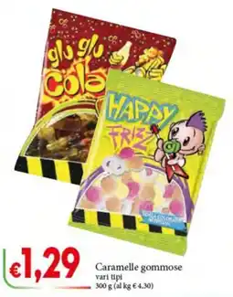 D'Italy Caramelle gommose vari tipi offerta