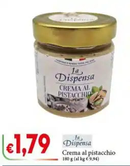 D'Italy 1a Dispensa Crema al pistacchio offerta