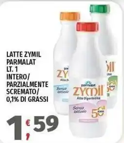 Vivo Supermercati Latte zymil Parmalat offerta
