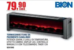 Bricofer Termoconvettore da pavimento Cavalinho Bion offerta