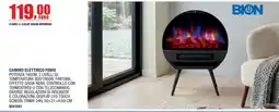 Bricofer Camino elettrico Fenix Bion offerta