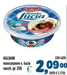 Del Prete Distribuzioni Galbani mascarpone s. lucia offerta