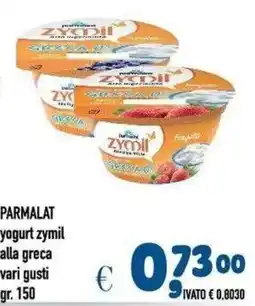 Del Prete Distribuzioni Parmalat yogurt zymil alla greca offerta