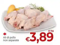 Supermercati Nonna Isa Ali di pollo non separate offerta