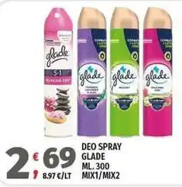 Vivo Supermercati Deo spray Glade offerta