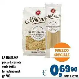 Del Prete Distribuzioni La Molisana pasta di semola offerta