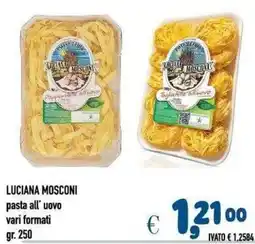 Del Prete Distribuzioni Luciana Mosconi pasta all' uovo offerta