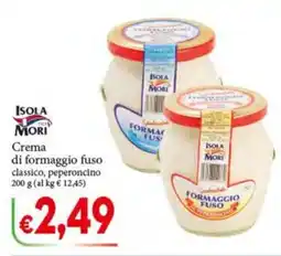 D'Italy Crema di formaggio fuso classico peperoncino offerta