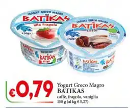 D'Italy Yogurt Greco Magro BATIKAS offerta