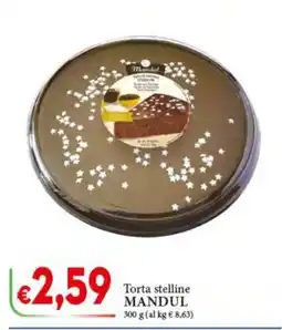 D'Italy Torta stelline Mandul offerta