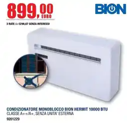 Bricofer Condizionatore monoblocco Bion Hermit 10000 BTU offerta