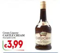 D'Italy Cream Liqueur Castle Cream offerta