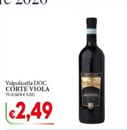 D'Italy Valpolicella DOC Corte Viola offerta