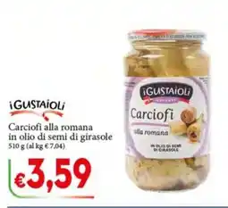 D'Italy i Gustaioli Carciofi alla romana offerta