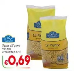 D'Italy Le Pastine Pasta all'uovo offerta