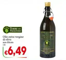 D'Italy Olio extra vergine di oliva non filtrato offerta