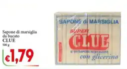 D'Italy Sapone di marsiglia da bucato Clue offerta