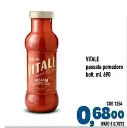 Del Prete Distribuzioni Vitale passata pomodoro offerta