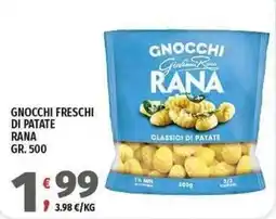 Vivo Supermercati Gnocchi freschi di patate Rana offerta